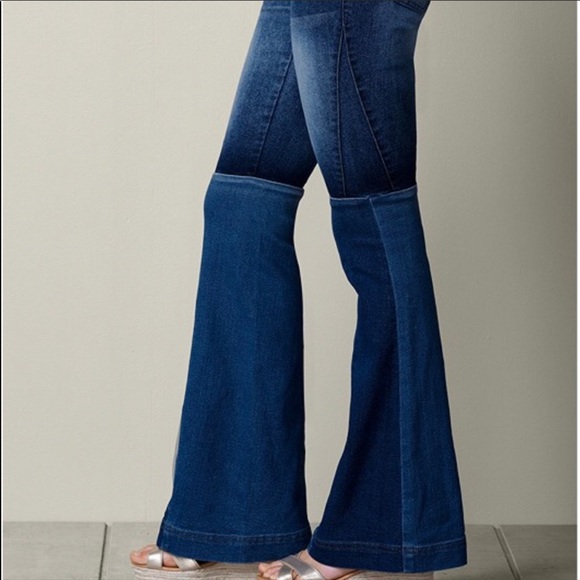 venus patchwork jeans